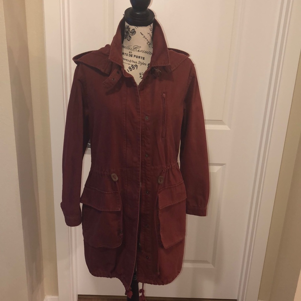 Distressed utility jacket like new.